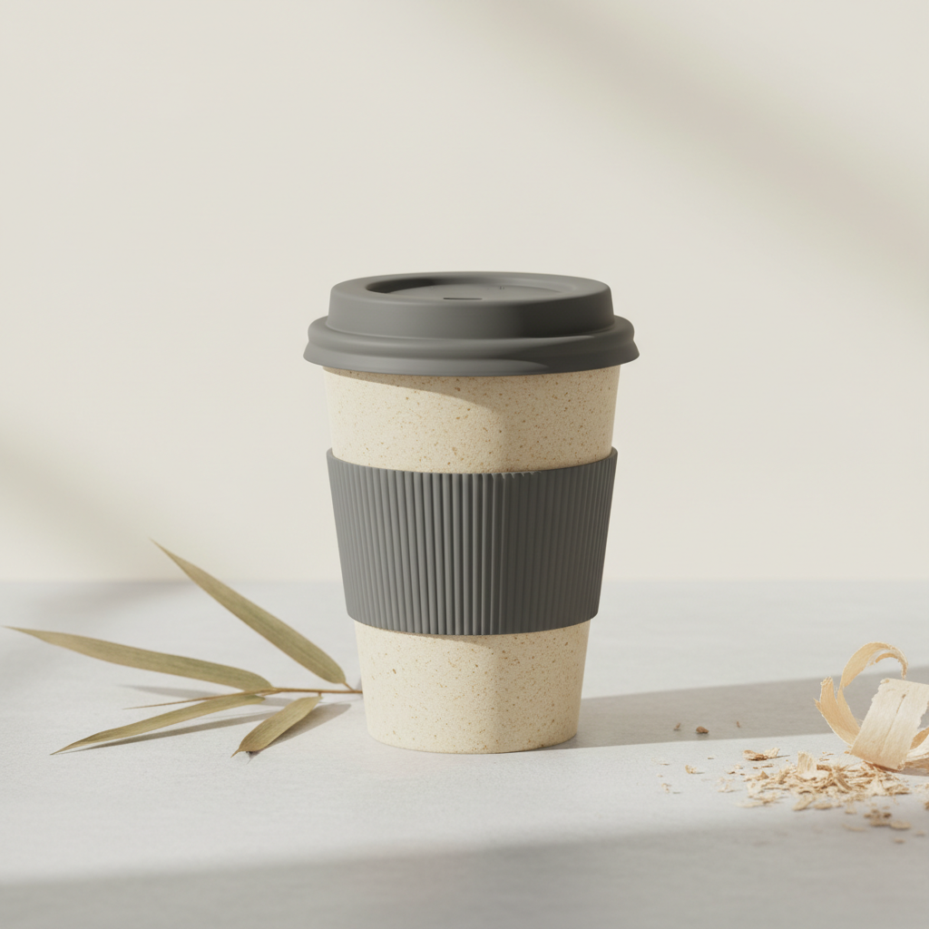 Bamboo Fibre Coffee Cup